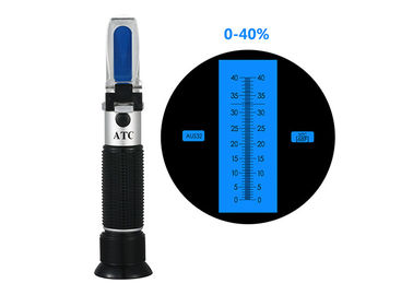 0-40% biens portatifs de réfractomètre d'ATC d'urée de voiture avec la focalisation manuelle réglable