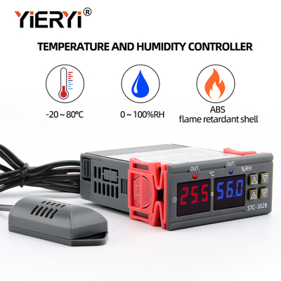 C.A. 110V 220V d'hygromètre de thermomètre numérique de contrôle d'humidité de la température