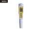 Type de stylo mètre tenu dans la main de potentiel redox d'appareil de contrôle d'humidité de sol avec l'affichage de la température
