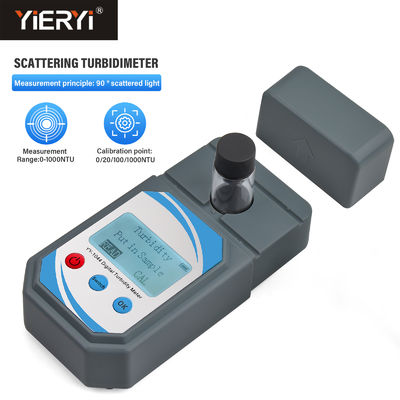 Mesureur de turbidité numérique portable 0-1000 NTU ± 0,8% de précision