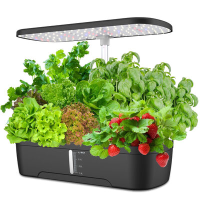 Système de jardin hydroponique d'intérieur 52-Pod avec éclairage de croissance intelligent et arrosage automatique pour la culture de légumes et d'herbes à la maison
