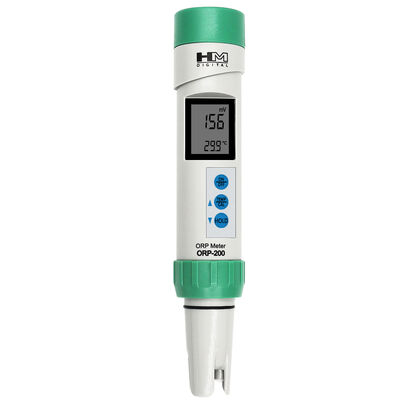Testeur d'ORP étanche à l'eau avec étalonnage numérique et électrodes en platine amovibles pour l'analyse de la qualité de l'eau