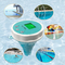 Mètre résiduel d'appareil de contrôle de chlore du détecteur pH de qualité de l'eau de piscine
