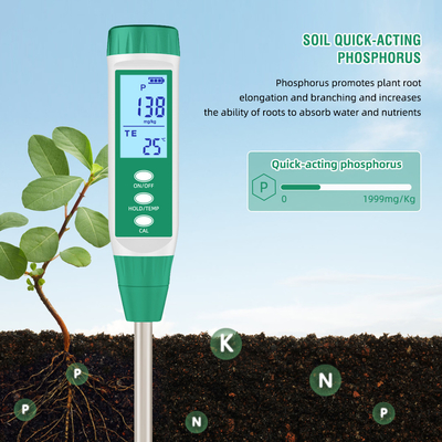 Testeur de sol NPK de haute précision, détecteur de sol d'azote, de phosphore et de potassium pour la ferme de serre Garde