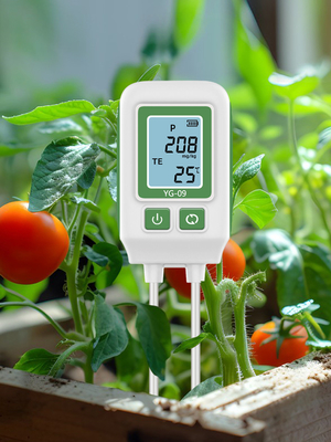 Plastique YIERYI YG-09 Mètre de fertilité du sol / Npk Testeur de sol Léger