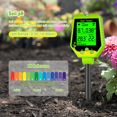 YIERYI multi-fonctionnel 6 en 1 compteur numérique d'humidité pour plantes