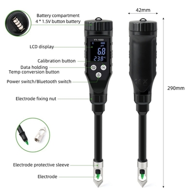 Améliorez votre agriculture avec le moniteur de pH et de température du sol YY-1033!