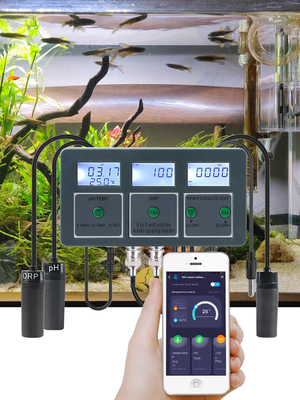 Kit professionnel de test de l'eau 8 en 1 analyse complète contrôle APP intelligent capteurs de haute précision