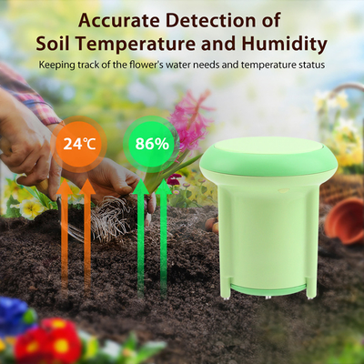 Tuya Smart Soil Sensor ZigBee 3.0 Détection sans fil de l'humidité et de la température avec alertes en temps réel