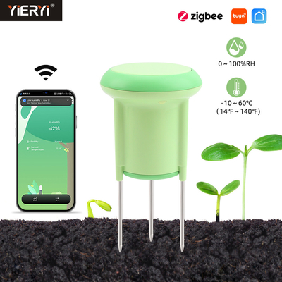 Capteur de sol de jardin intelligent ️ Dispositif ZigBee 3.0 alimenté par batterie pour l'irrigation précise et les soins aux plantes