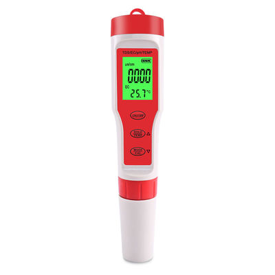 4 - En - 1 Testeur de la qualité de l'eau PH/CE/TDS/Temp Meter pour l'aquaculture