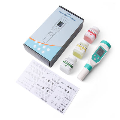 7 - en - 1 Testeur de qualité de l'eau - FAC/pH/ORP/salinité/TDS/CE/Temp Meter pour l'aquaculture, à domicile et en laboratoire