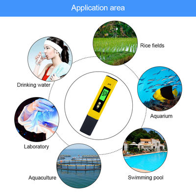 Stylo détecteur de pH de haute précision, mesureur d'acidité pH02, stylo de test d'acidité et d'alcalinité, aquarium, pH-mètre, détecteur de qualité de l'eau