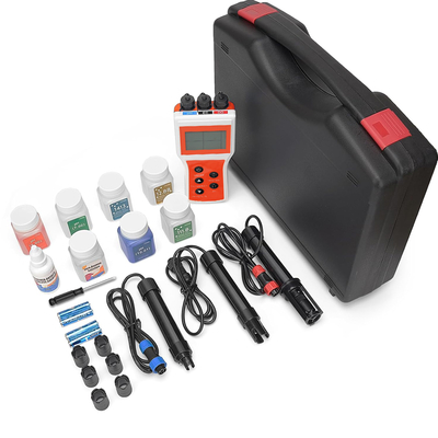 Analyseur de qualité de l'eau portable intelligent 6-en-1 : oxygène dissous/pH/TDS/CE/SEL/TEMP