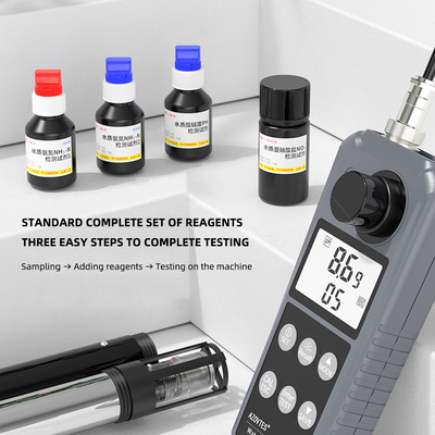 Mètre de pH Bluetooth pour l'aquaculture avec test du nitrite d'ammoniac DO