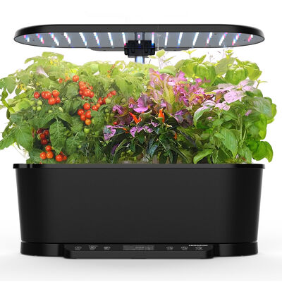 15 Pods Système hydroponique intelligent avec LED à spectre complet et circulation d'eau intelligente pour les plantes d'intérieur