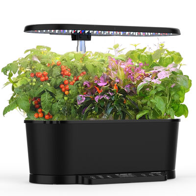 15 Pods Système hydroponique intelligent avec LED à spectre complet et circulation d'eau intelligente pour les plantes d'intérieur