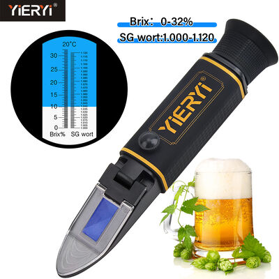 Testeur de Brix portable numérique Instrument de mesure rapide et précise de la teneur en sucre Idéal pour le contrôle dans les jus, le vin et le miel