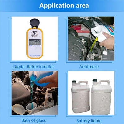 0%-51% Urea Concentration Handheld Digital Refractometer with Automatic Temperature Compensation and 160*59*49mm Compact Size for Adblue Testing