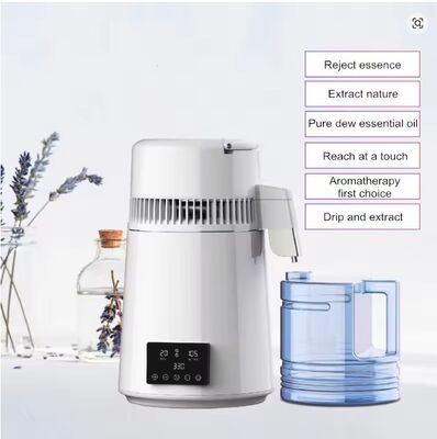Machine à eau distillée Fuyao K40107 750W 4L en acier inoxydable SUS304 pour usage domestique, en laboratoire et dentaire