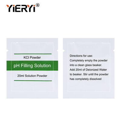 High Purity KCl Powder pH Filling Solution 20ml for pH Meter Calibration with OEM Customized Support