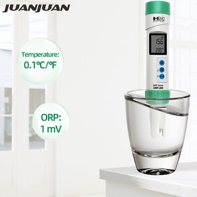 Testeur d'ORP étanche à l'eau avec étalonnage numérique et électrodes en platine amovibles pour l'analyse de la qualité de l'eau