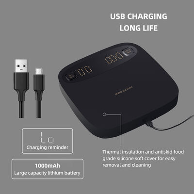 Écran tactile Balance électronique numérique de café avec une précision de 0,1 g et une balance de cuisine rechargeable USB