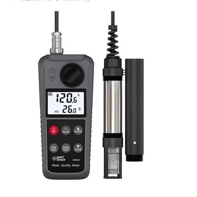 Capteur d'indexation optique de haute précision, compteur d'oxygène dissous doté d'une sonde externe et d'un compteur de qualité de l'eau portable compact