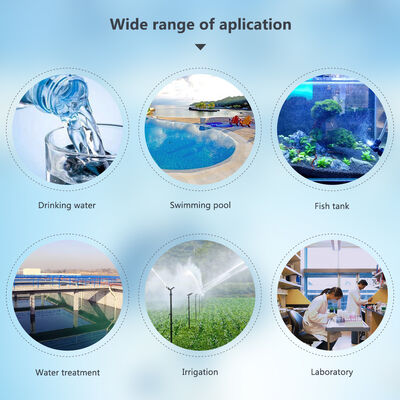 pH-mètre numérique de haute précision avec étalonnage automatique à 3 points pour les tests portables de qualité de l'eau