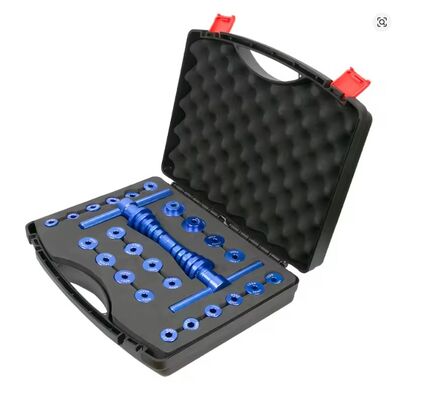 Universal Bicycle Bearing Press Removal Tool Kit 18 Piece Aluminum Alloy Set For Hub Bottom Bracket Suspension Pivot Maintenance