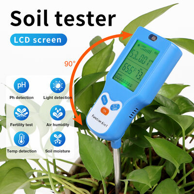 6 In 1 Soil Tester Multi Function Soil Detector For Plant Growth Monitoring