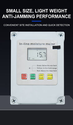 HZX200 Online Paddy Moisture Meter In Line Testing MD-2G Digital For Wood Dust Grain Convenient Maize