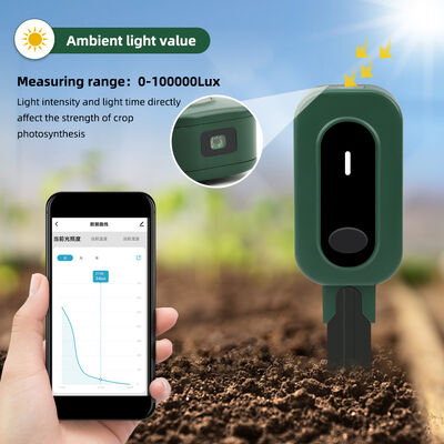 ZigBee 3 en 1 capteur de sol intelligent pour la température et l'humidité détecteur de lumière avec contrôle Tuya APP