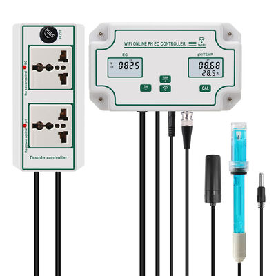 Tuya Wifi contrôleur de surveillance EC en ligne ph-mètre avec fonction d'enregistrement de données testeur de surveillance hydroponique de la qualité de l'eau