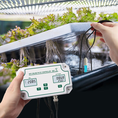 Tuya Wifi contrôleur de surveillance EC en ligne ph-mètre avec fonction d'enregistrement de données testeur de surveillance hydroponique de la qualité de l'eau