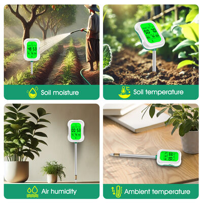 Testeur de sol de précision 7 en 1 pour une santé optimale des plantes pour les jardiniers