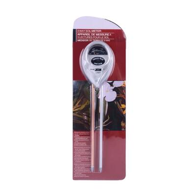 3 en 1 sol PH eau humidimètre acidité humidité lumière du soleil plantes de jardin fleurs humide testeur Instrument outil