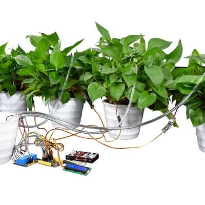 DIY Automatic Watering Kit Compatible with Arduino for Maker Competitions STEAM Education Mixly Programming Learning