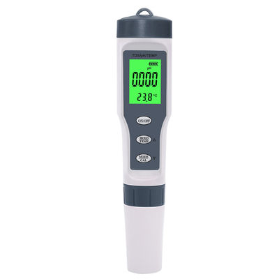 Testeur de qualité de l'eau 3 en 1 - TDS/pH/tempomètre avec calibrage automatique et compensation de température