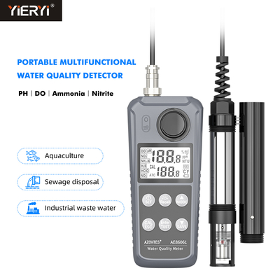 Mètre de pH Bluetooth pour l'aquaculture avec test du nitrite d'ammoniac DO