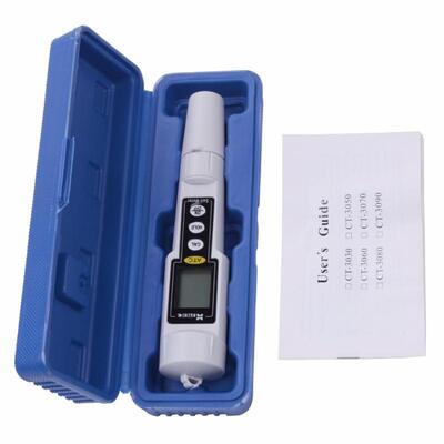 Testeur de salinité numérique étanche de type stylo de poche avec haute précision pour piscine d'eau salée et aquarium