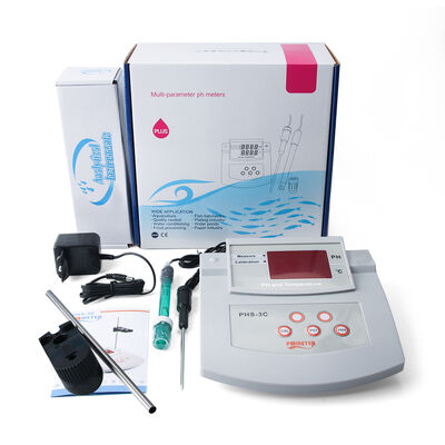 PHS-3C Auto Calibration Digital PH Meter avec plage de 0 à 14,00 pH et analyseur de qualité de l'eau à 2 points de calibration