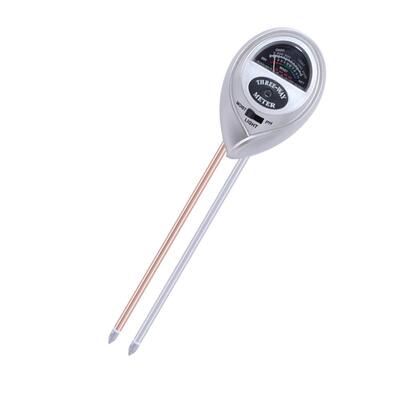 3 en 1 sol PH eau humidimètre acidité humidité lumière du soleil plantes de jardin fleurs humide testeur Instrument outil