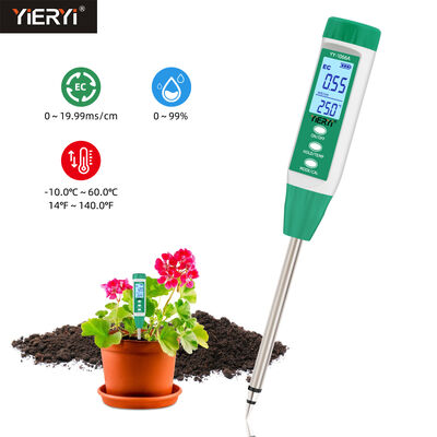 Testeur numérique de la salinité du sol pour jardinerie