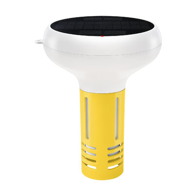 Chloromètre flottant étanche à l'eau Wifi 7 en 1 avec Smart Hub Salt/EC/TDS/ORP&Temp USB Le pH-mètre solaire pour piscines