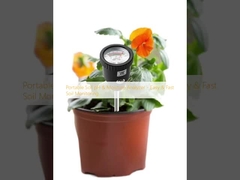 Analyseur portable de pH et d'humidité du sol - Surveillance facile et rapide du sol