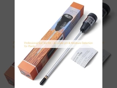 Kit professionnel de test du sol - Détection précise du pH et de l'humidité pour les plantes